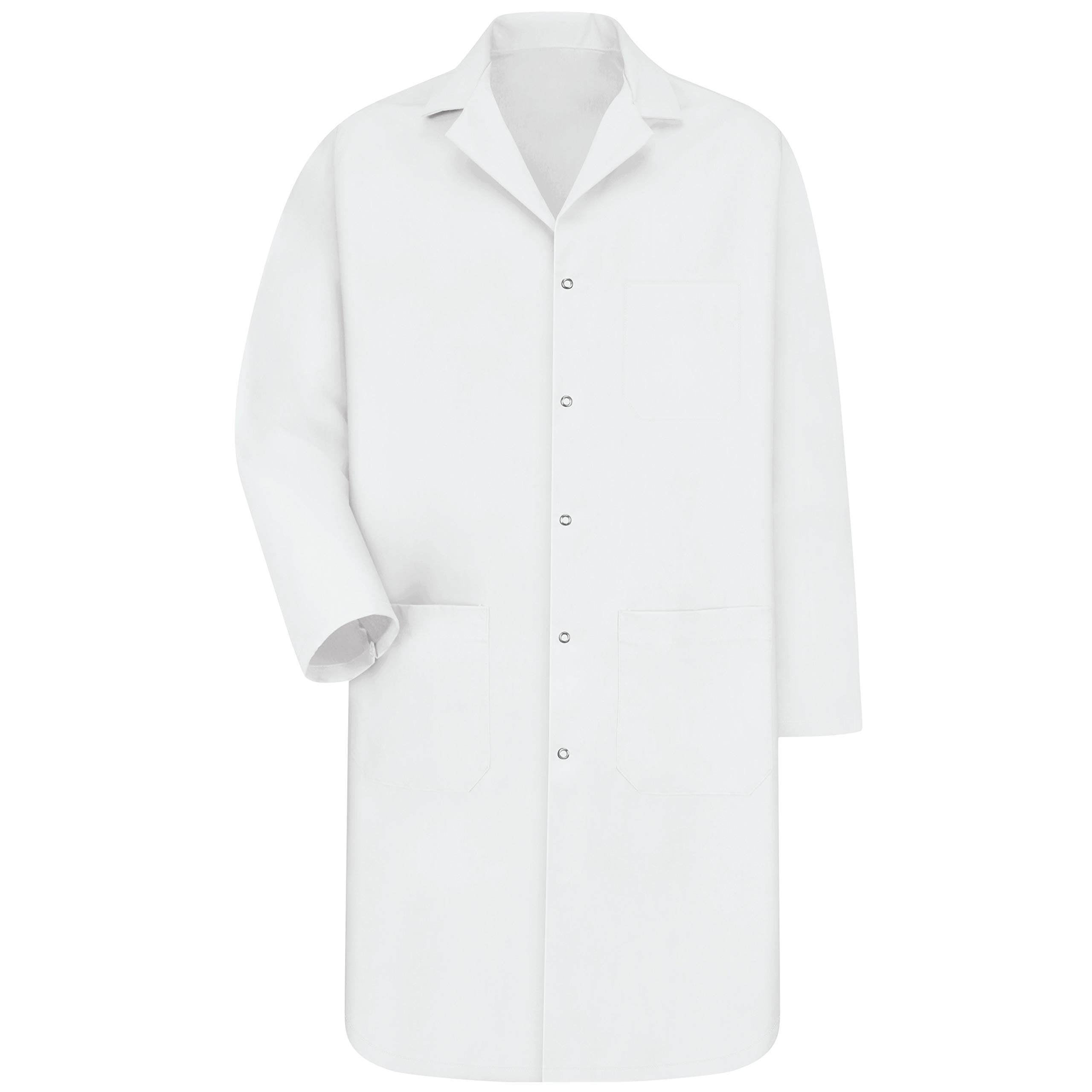 Red Kap Men's Interior Pocket Lab Coat