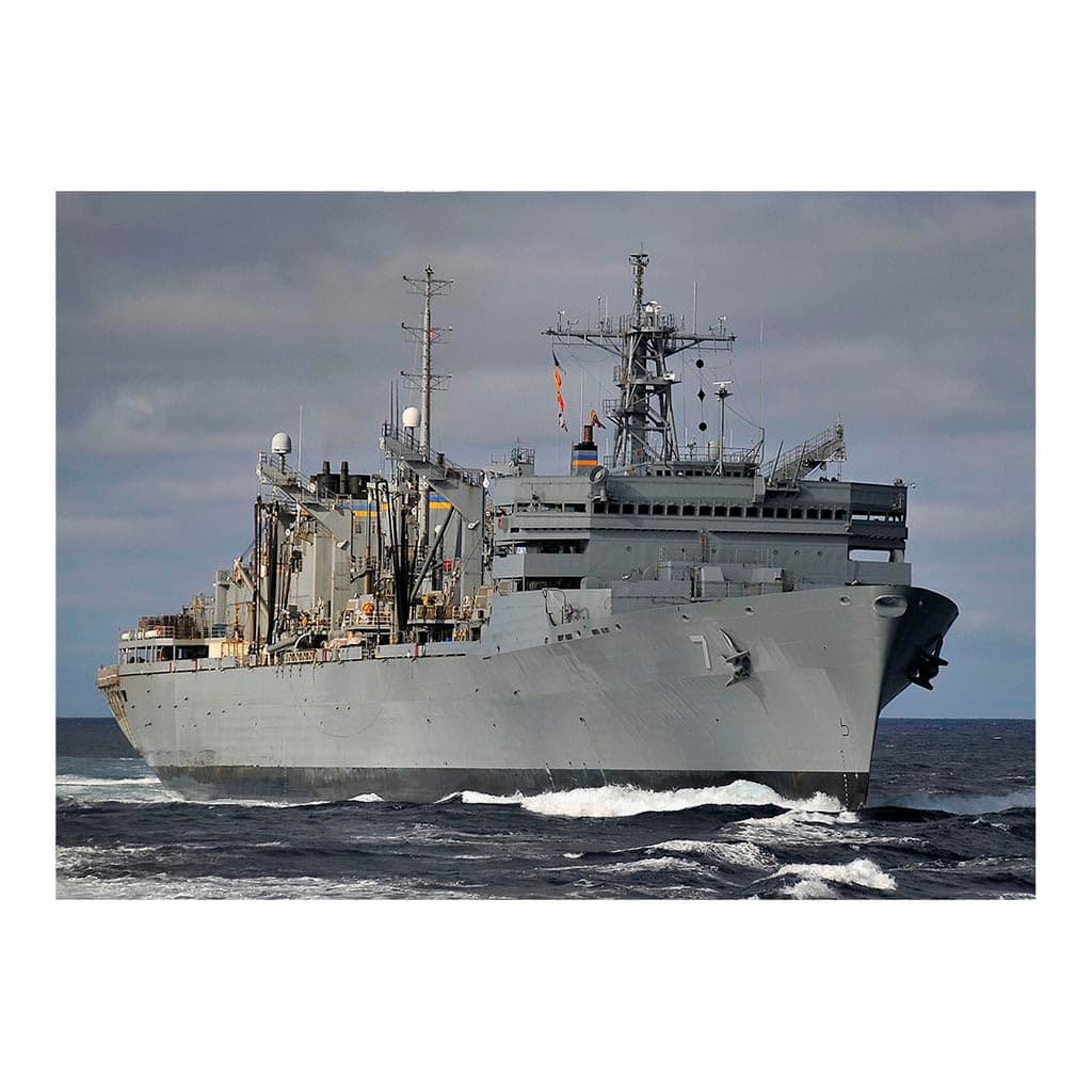 1000 Piece Multicolor Jigsaw Puzzle - Fast Combat Cupport Dhip USNS Rainier (T-AOE 7) Performs Maneuvers At Sea After an Underway Replenishment