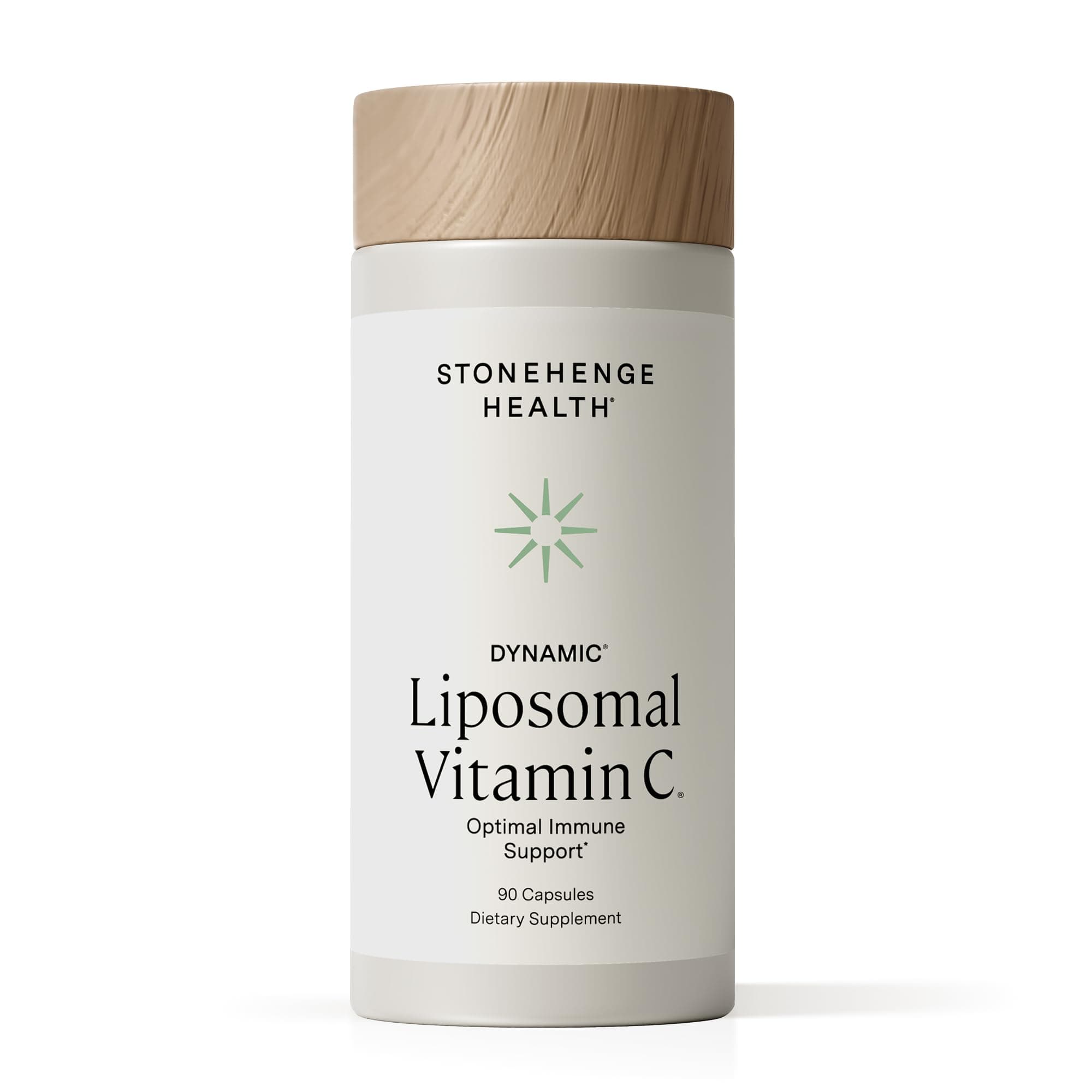 Dynamic Liposomal Vitamin C 1500mg - 90 Capsules - Advanced Formula - Phospholipids sourced from Non-GMO Sunflower, Supports Healthy Immune System, Collagen Synthesis & Brain Health