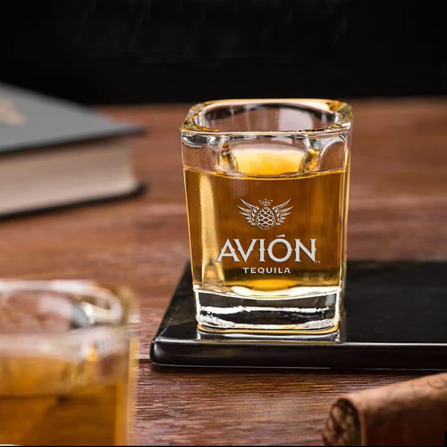 AVION Tequila Shot Glass, Small, Clear