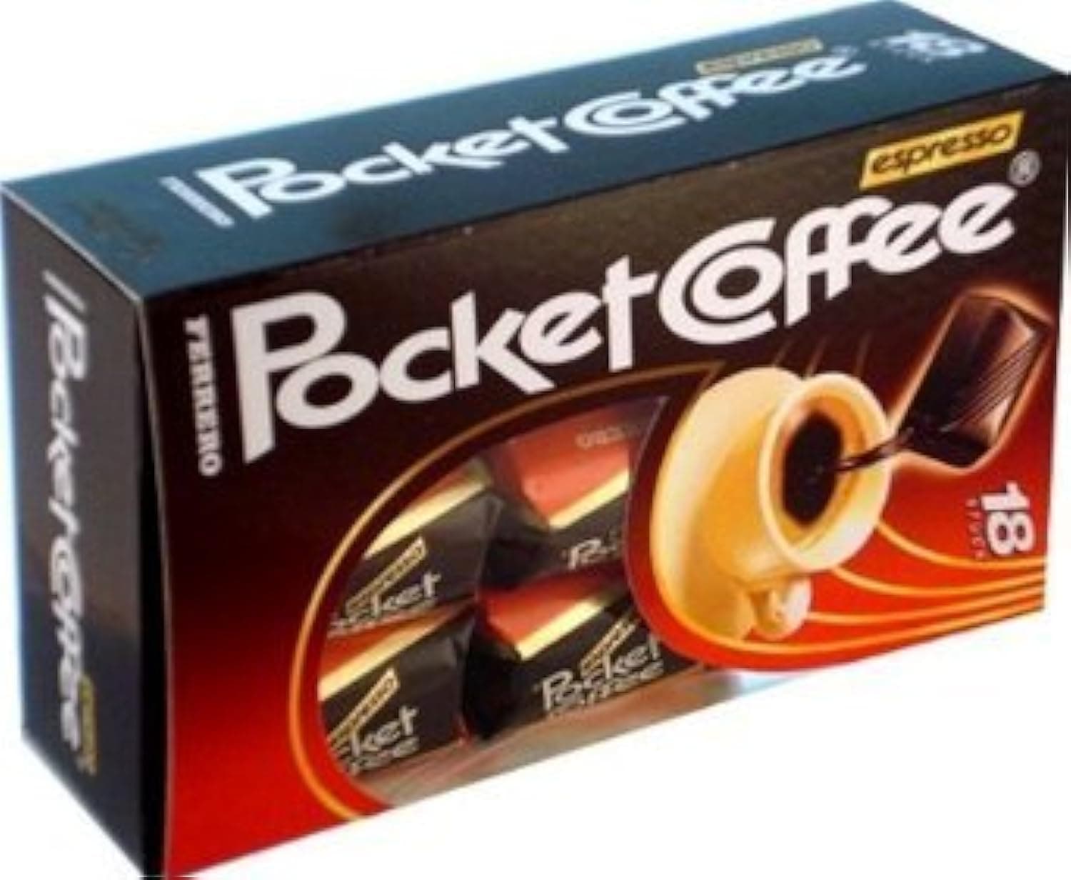 Pocket Coffee Espresso Chocolates (18 Pieces)