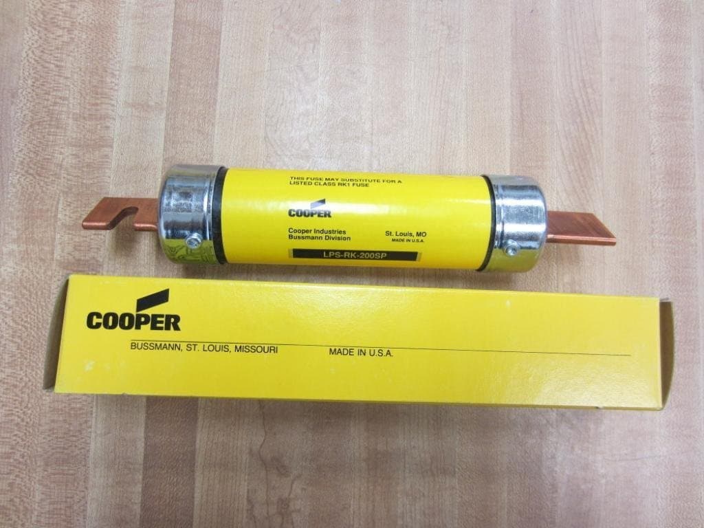 Cooper Bussmann LPS-RK-200SP Low-Peak Dual Element Time Delay Fuse by Cooper Bussmann