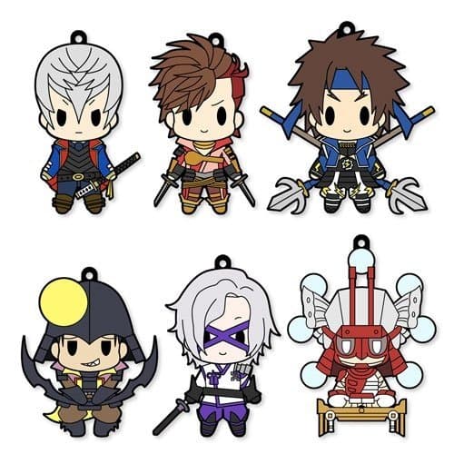D4 Sengoku BASARA 4 Rubber Strap Key Chain Collection Vol.2 BOX