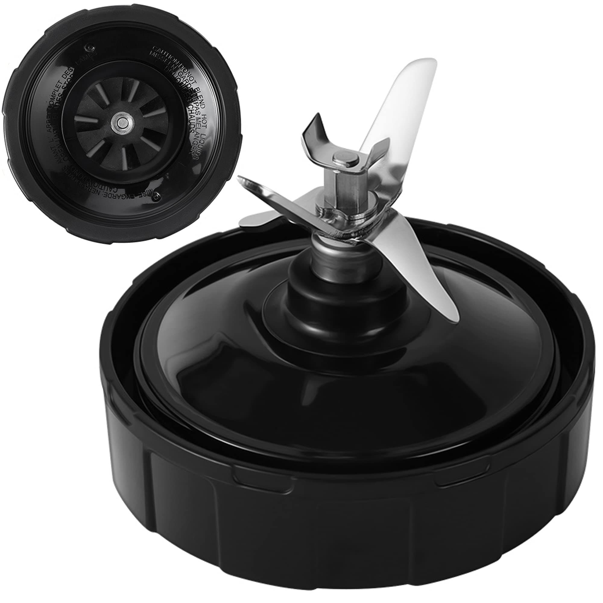 1-Pack Extractor Blade Assembly 7 Fins Ninja Blender Blade Ninja Blender Replacement Parts Compatible with Ninja Blenders Auto iQ BL480 BL482 BL642 BL682 NN102