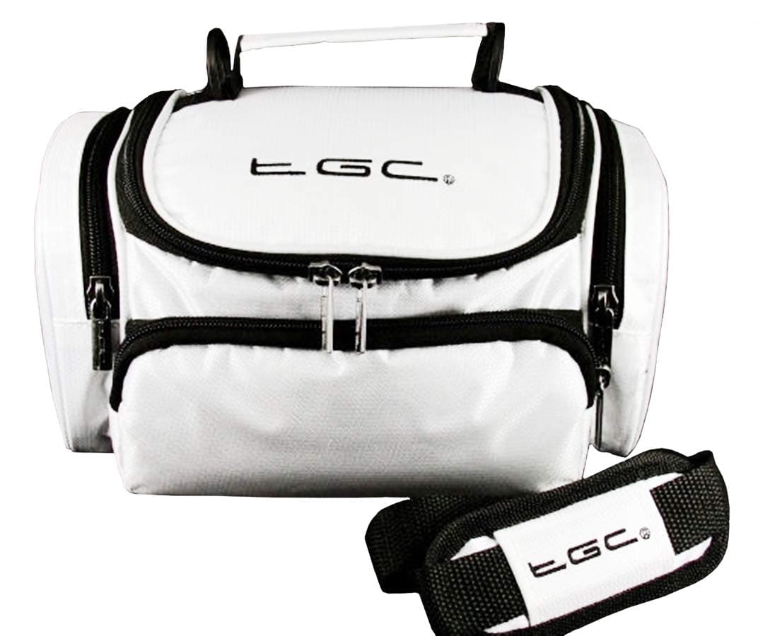 TGC ® Large Camera Case for Samsung NX3000, NX mini Plus Accessories (Cool White)