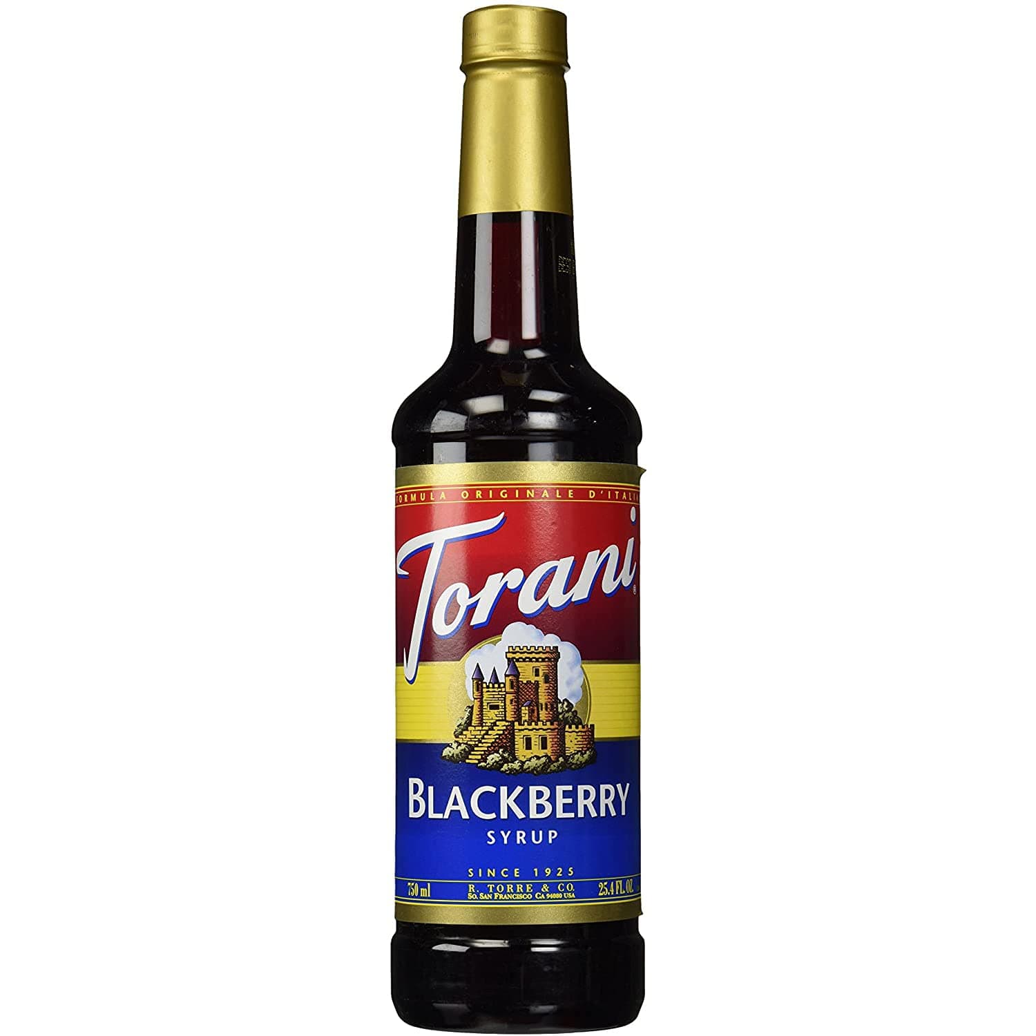 Torani BlackBerry Syrup, 750ml