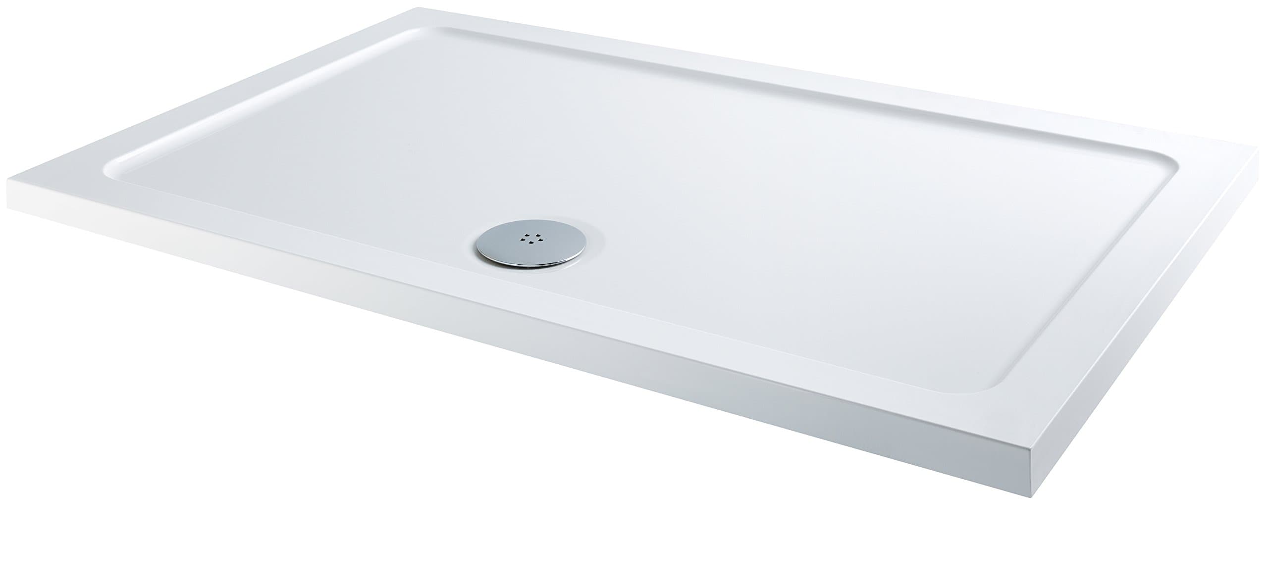 MX Group Rectangle Elements Low Profile Flat Top Shower Tray: 1500x700mm