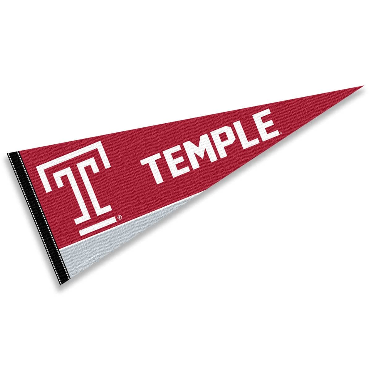 Temple Owls Pennant Full Size Felt