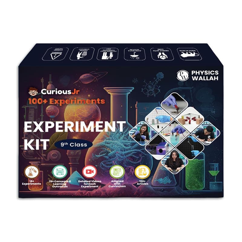 - Physics Wallah Science Experiment Kit for CBSE Class 9, NCERT Aligned, Science Kit Including Detailed Video and Lab Manual, Physics and Chemistry Experiments, Developed By PW Expert Faculties