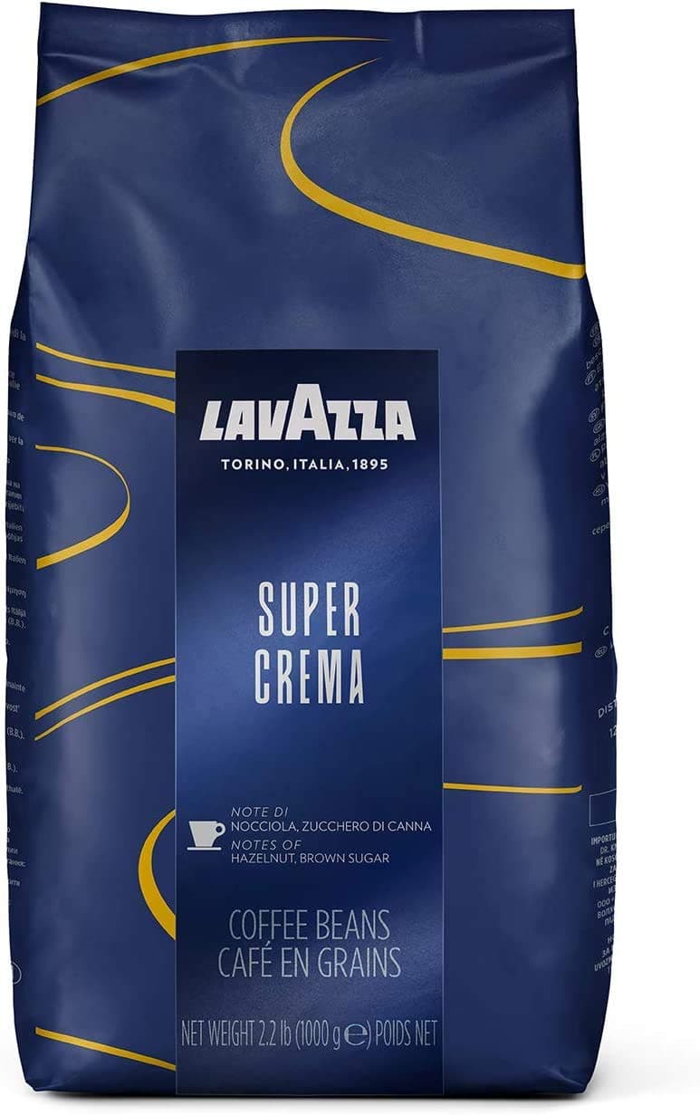 Lavazza Super Crema Coffee Beans, 1 kg