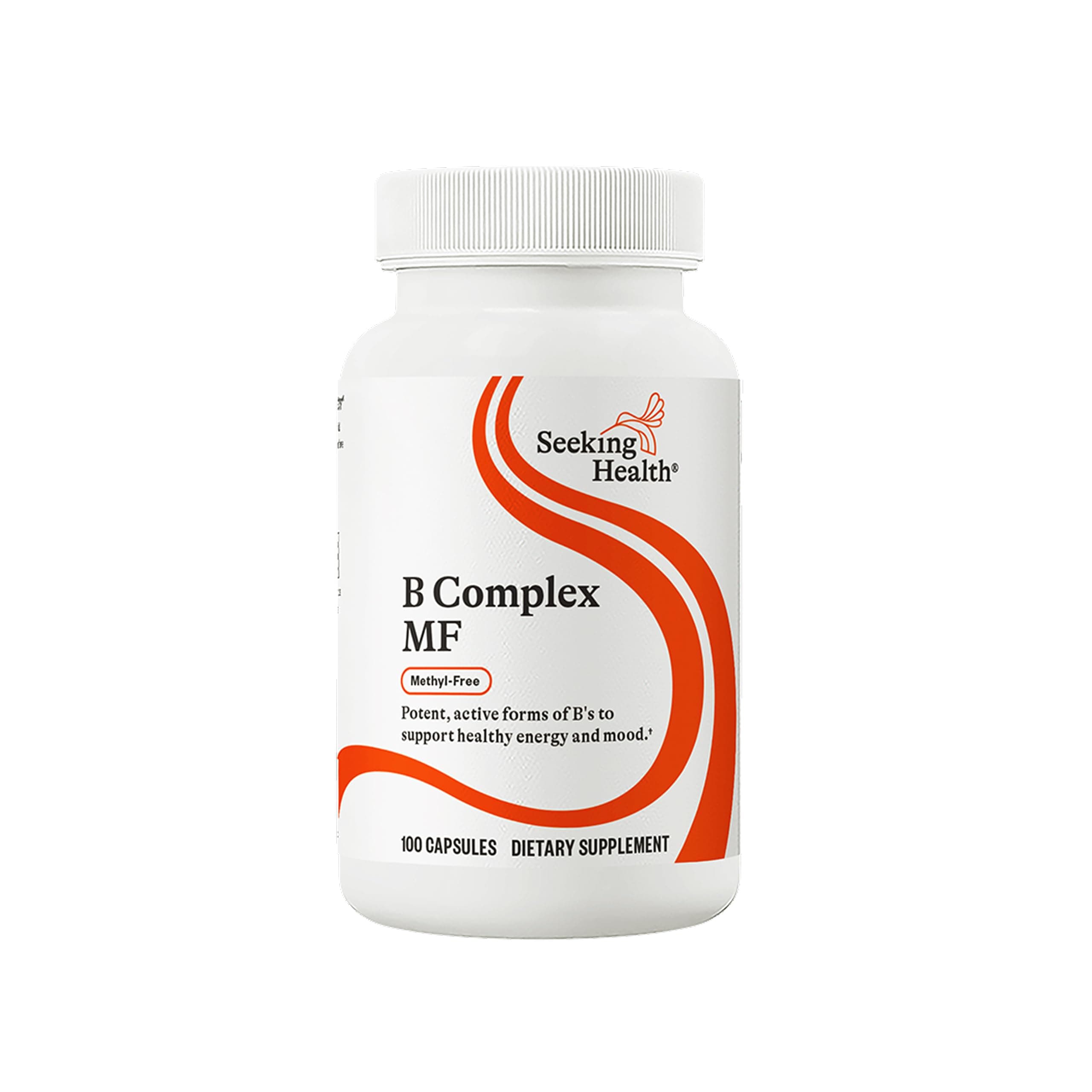 B Complex MF - Vitamin B Complex with Folate, Niacin, & Folinic Acid - Support Energy & Immune System Health with B Vitamins - 100 Capsules