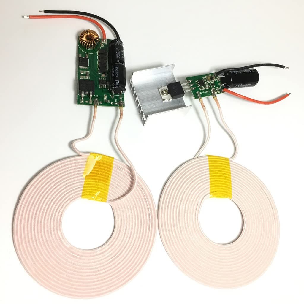 Taidacent 12V 3A High Power Long Distance Inductive Charging Wireless Charging Module Wireless Power Supply Module (12V3A Long Distance)