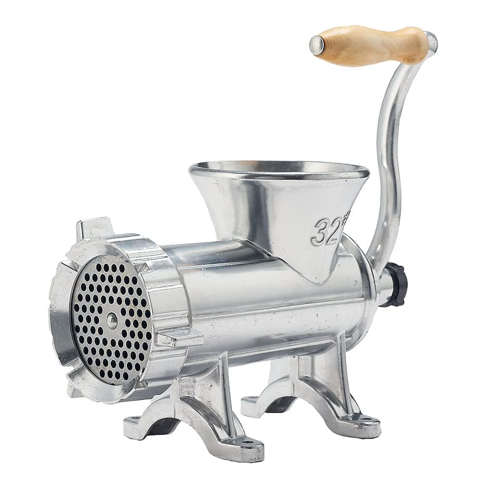 LEM #32 Aluminum Bolt-Down Manual Meat Grinder