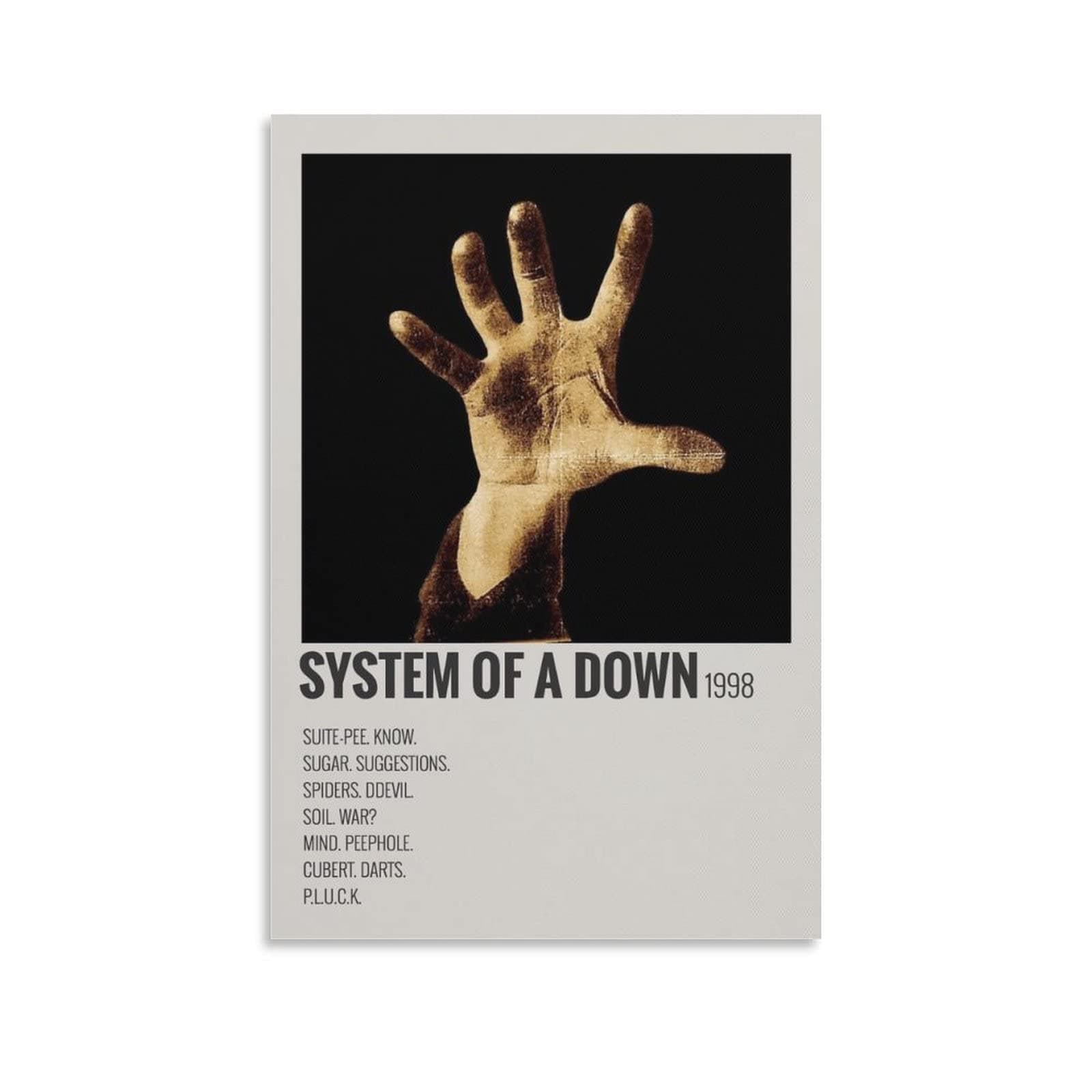 Qiufeng2015 3 Panel Hanging Posters Vertical System of A Down Unframe-Style 08x12inch(20x30cm)