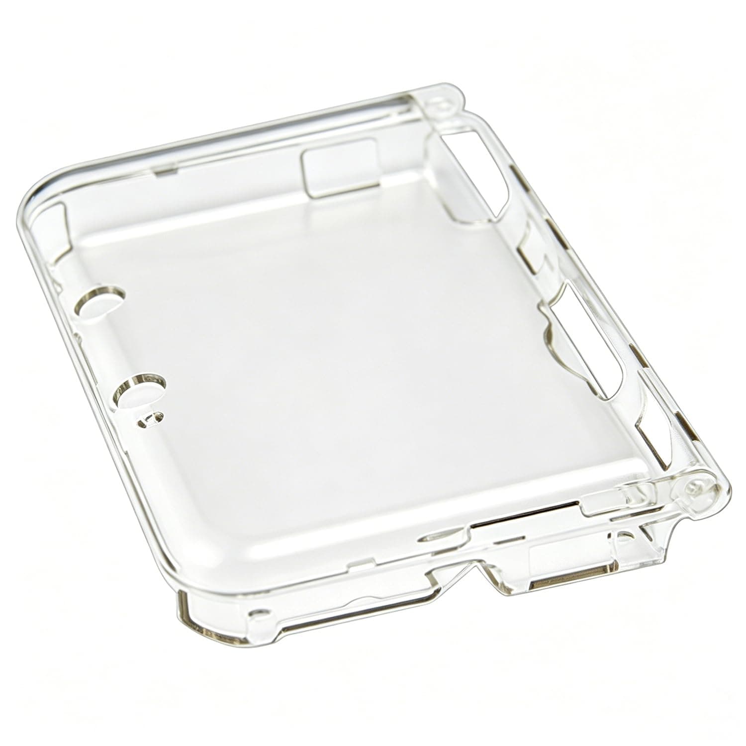 KlsyChry Transparent Hard Shell Case Cover Compatible with Nintendo 3DS XL / LL, Replacement Protective 3DS XL Crystal Clear Housing Case (Not Compatible with The New Version)