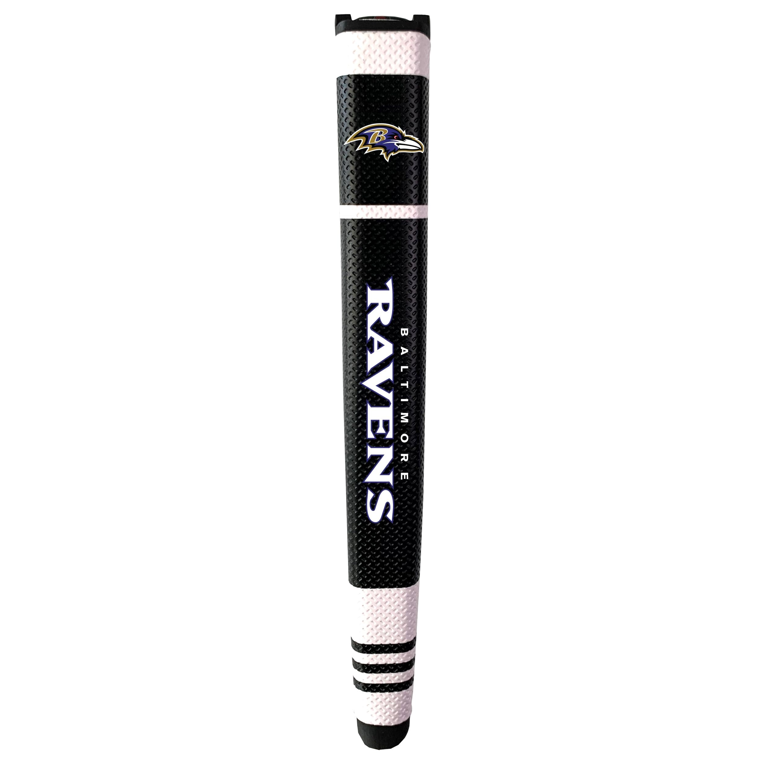 NFL Baltimore Ravens Golf Putter Grip Golf Putter Grip with Removable Gel Top Ball Marker, Durable Wide Grip & Easy to Control