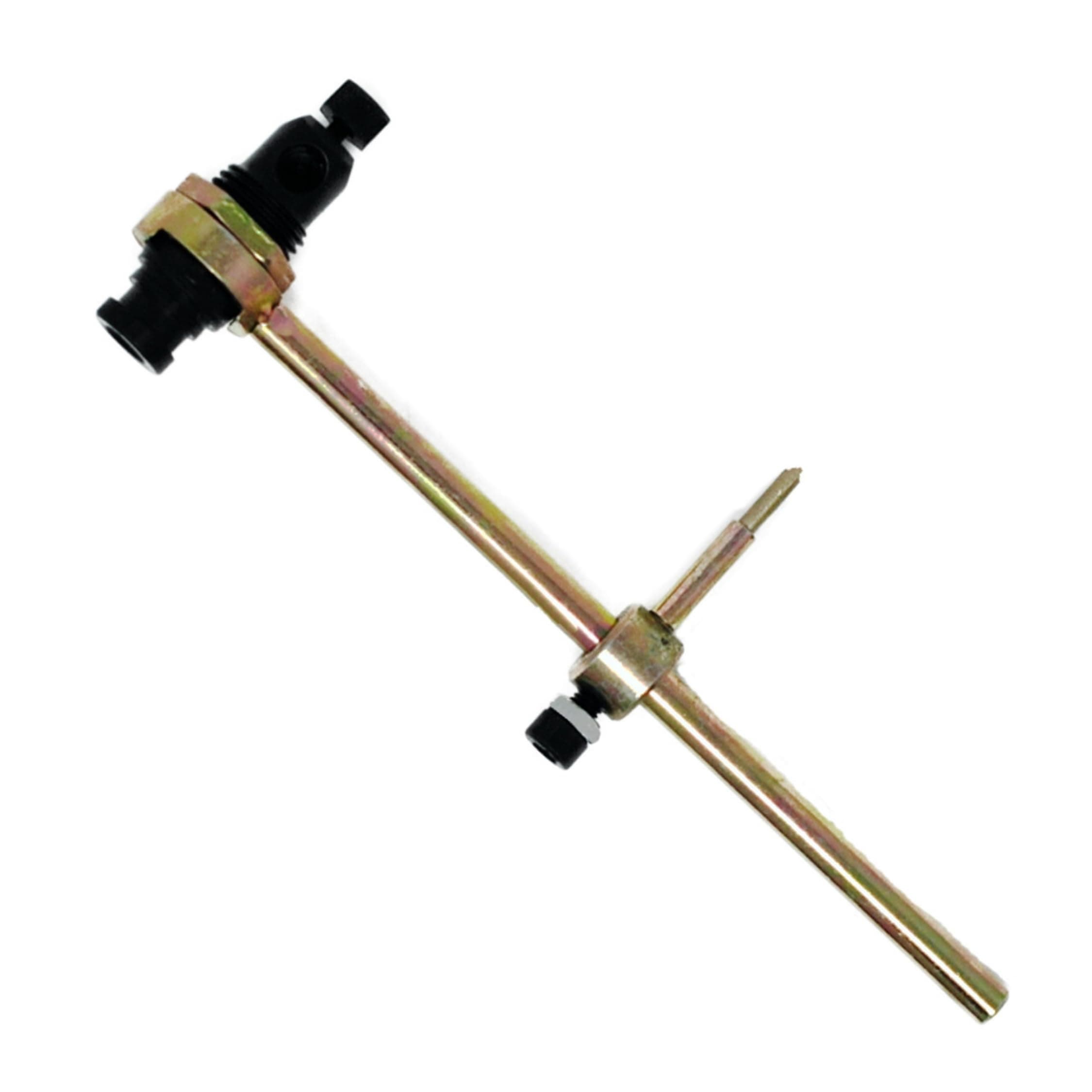 Biter Accessory - Circle Cutter and Trim Gage Attachment. For Use with the Bad Dog Biters and Dual Headed Nibbler. Cuts Straight Lines or Perfect Circles 1.5 – 12 in Diameter.