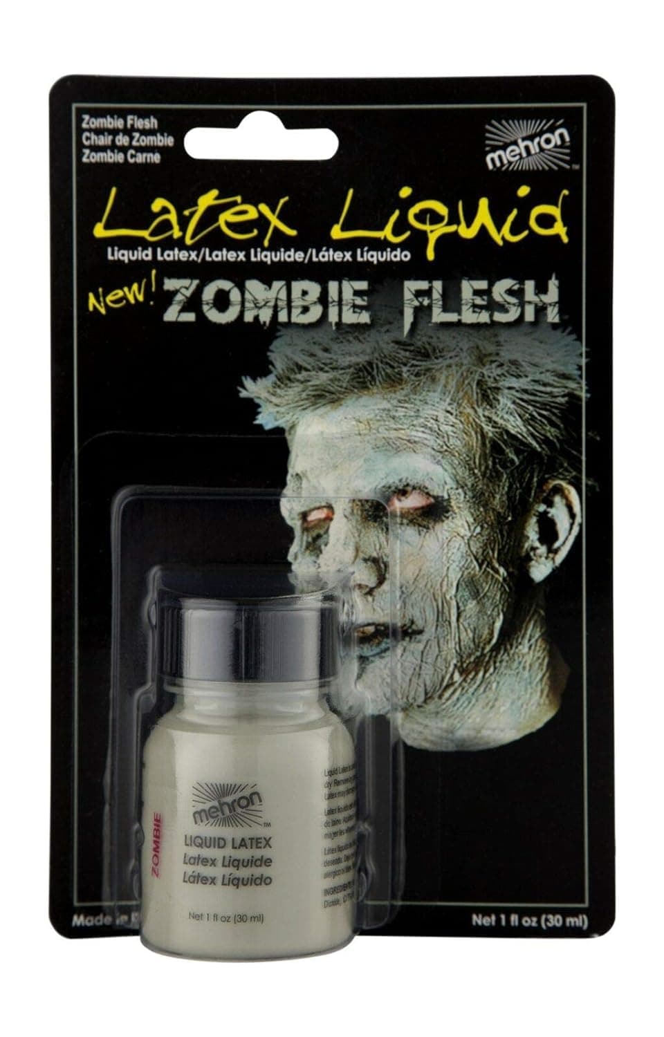 Mehron Latex Liquid 1 Oz - Zombie