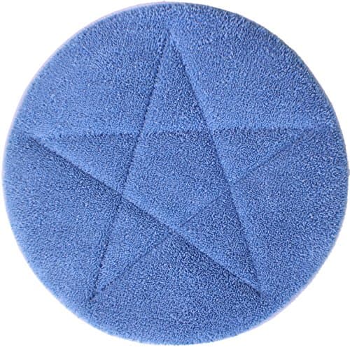 All-Star Microfiber Carpet Bonnets | 17" Blue - 6 Pack