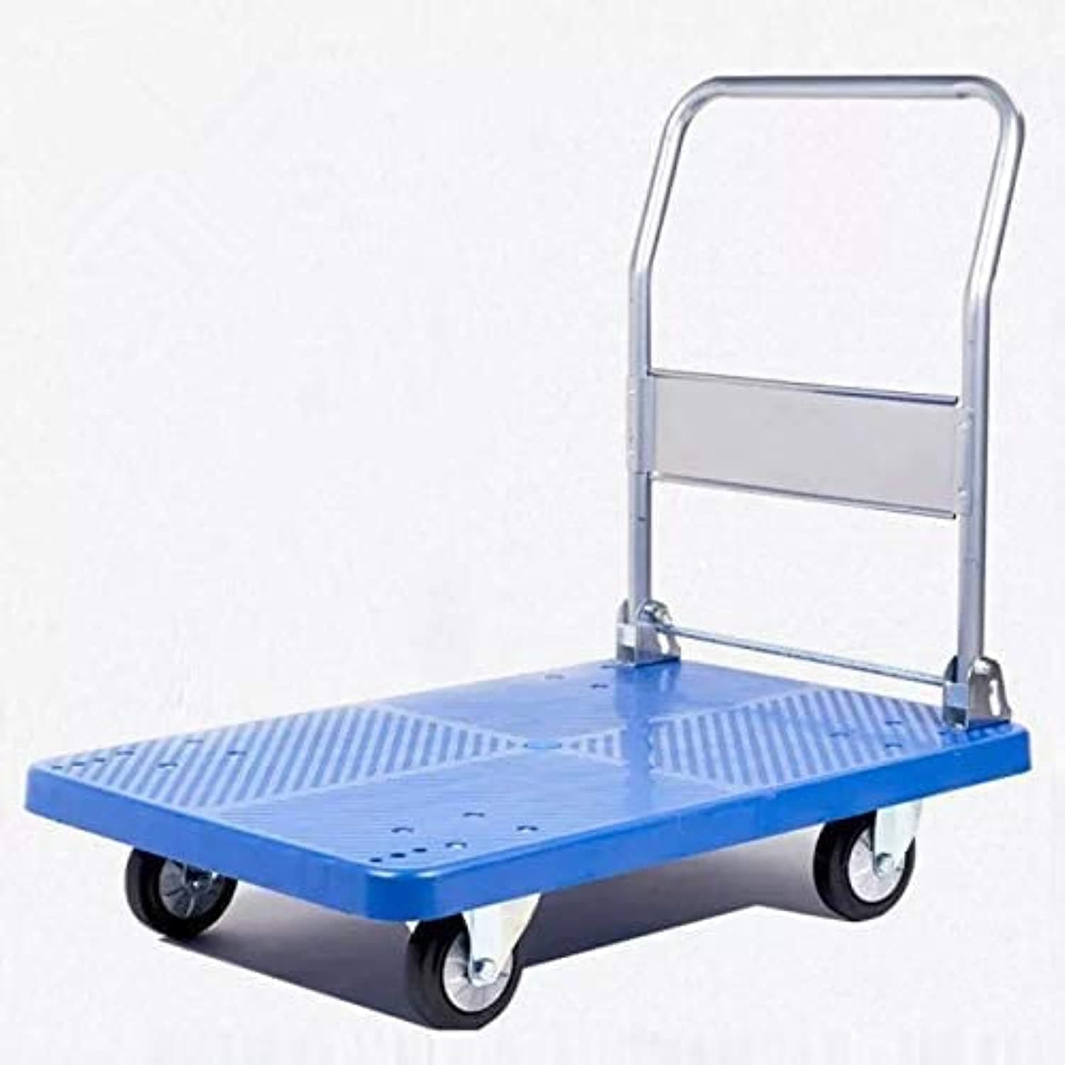 Trolley Folding Platform Heavy Duty Soundless Wheels Strong Durable Push Cart 200 kg (Model#1)