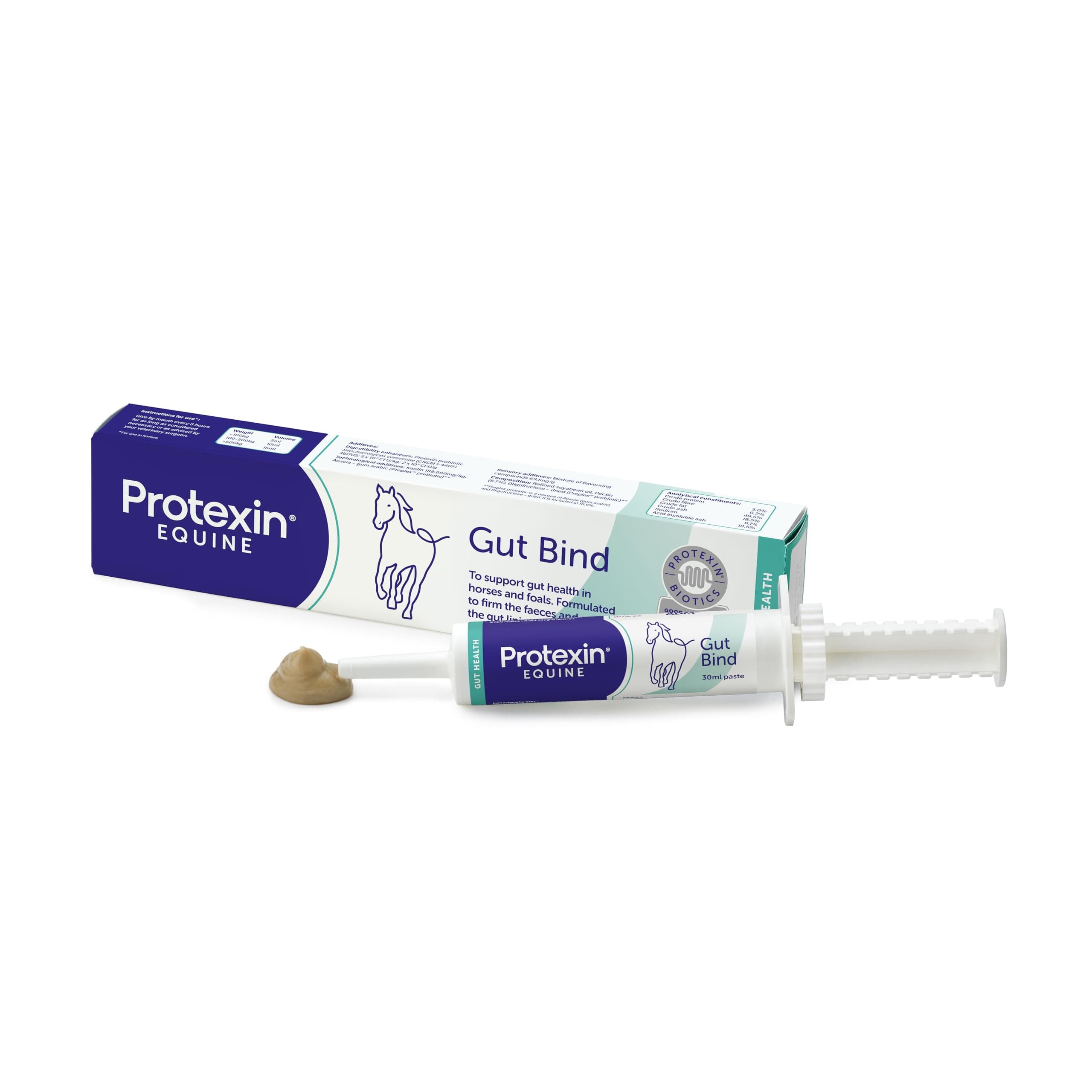 Protexin Equine Gut Bind, 30ml – Advanced Digestive Support for Horses – Promotes Healthy Gut Flora, Fibre Digestion, and Nutrient Absorption