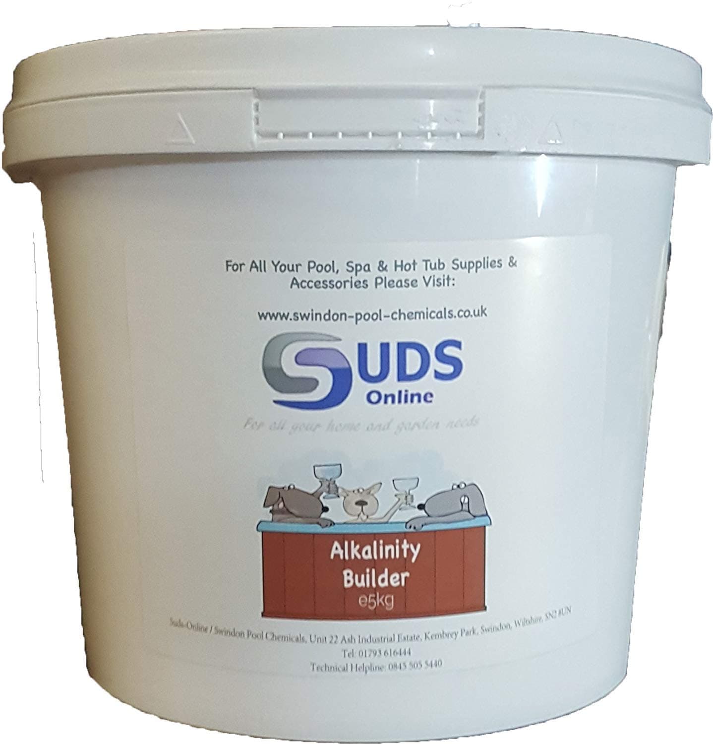 – Suds Online Alkalinity Builder (Increaser) 5kg Swimming Pool Spa Hot Tub