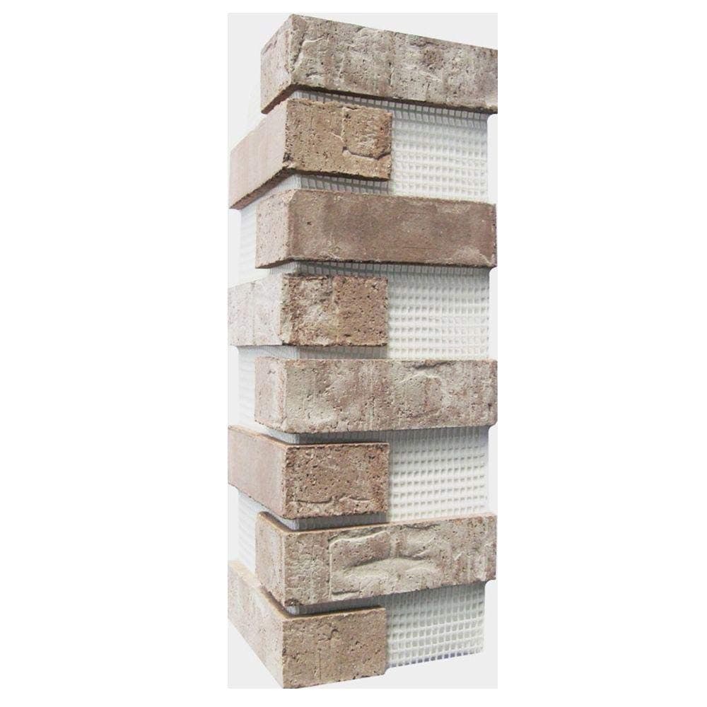 Brickwebb Thin Brick Sheets - Corners (Box of 3 Sheets) - Little Cottonwood