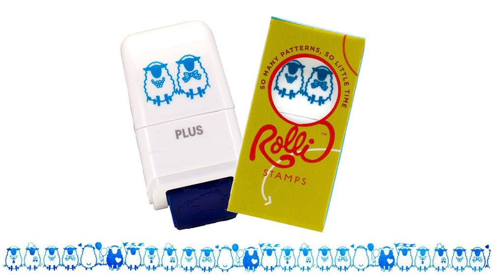 Rolli Stamp Counting Sheep