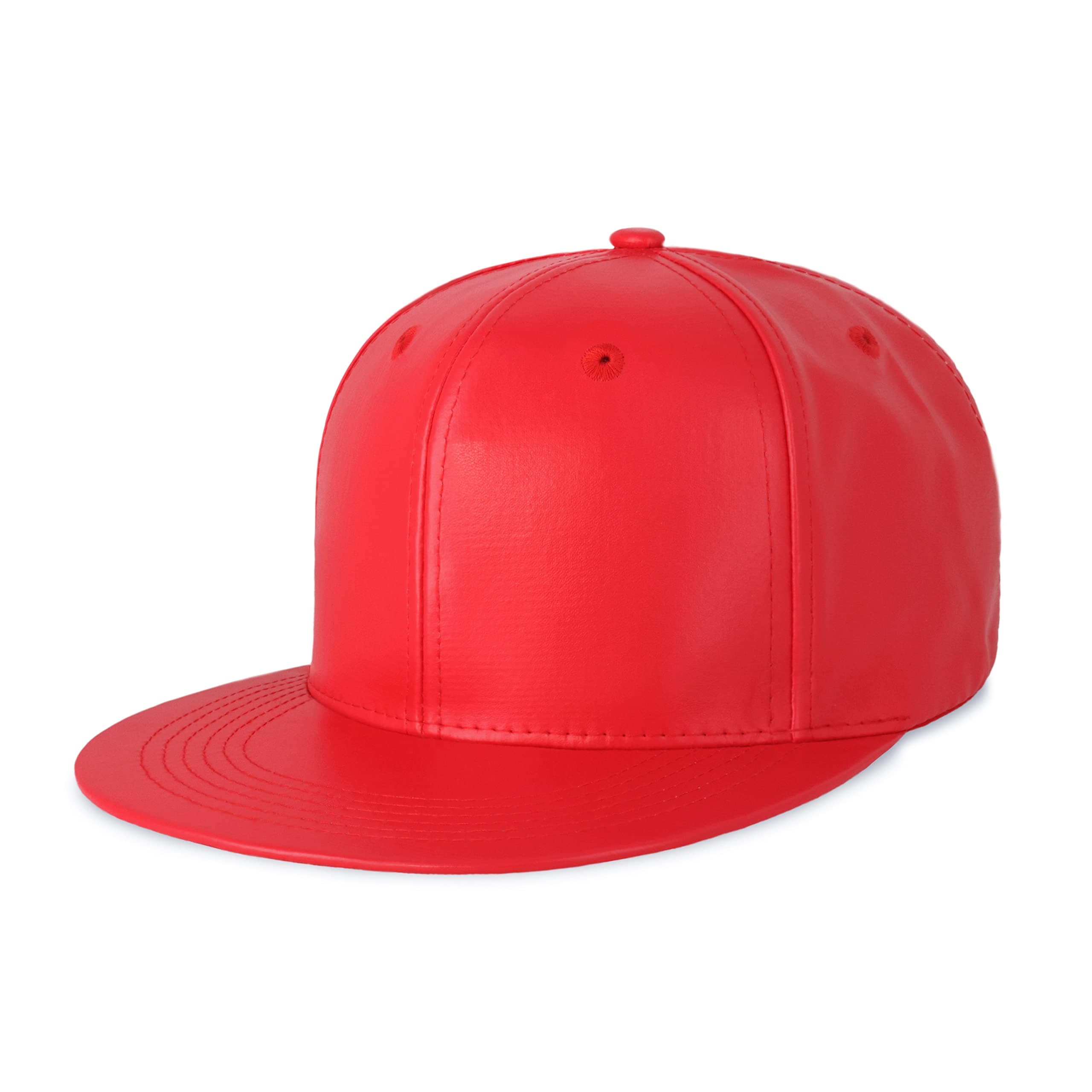 CHOK.LIDSFlat Visor Melange Heather Snapback Hat Blank Cap Athletic Baseball Cap 4 Colors