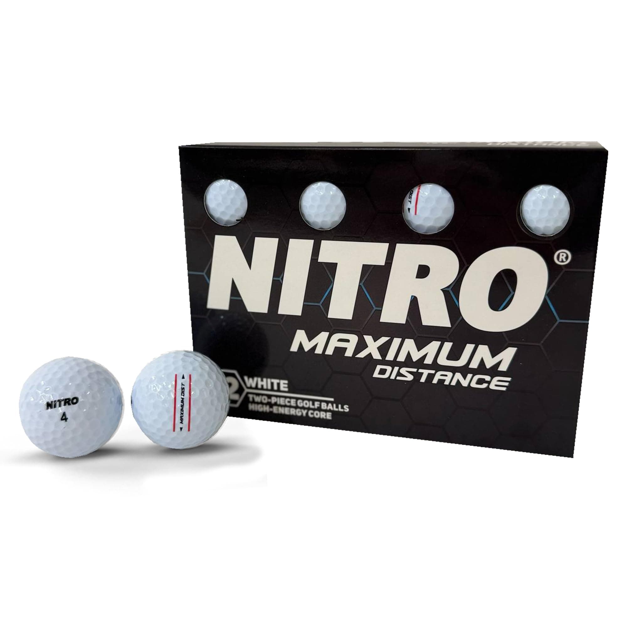 Nitro Maximum Distance Golf Ball (12-Pack)