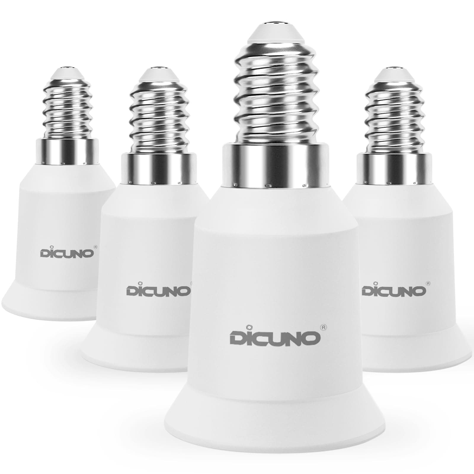 DiCUNO E14 to E27 Socket Converter