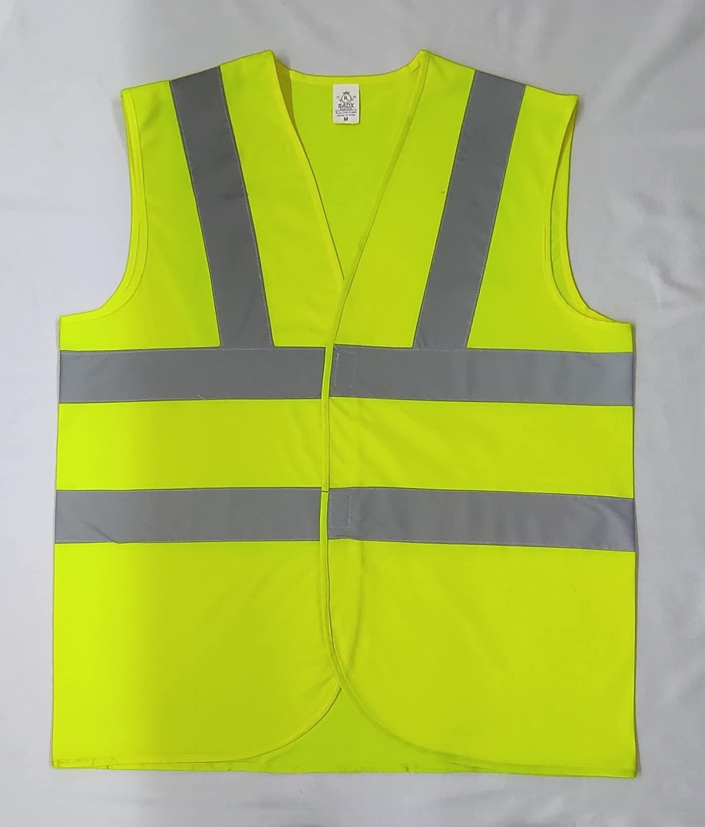 TreasureTree Highlight Reflective Safety Lightweight Jacket, Hi-Vis Safety Vest with Zipper, 360° Visibility for Running, Cycling, Jogging, Hiking and More