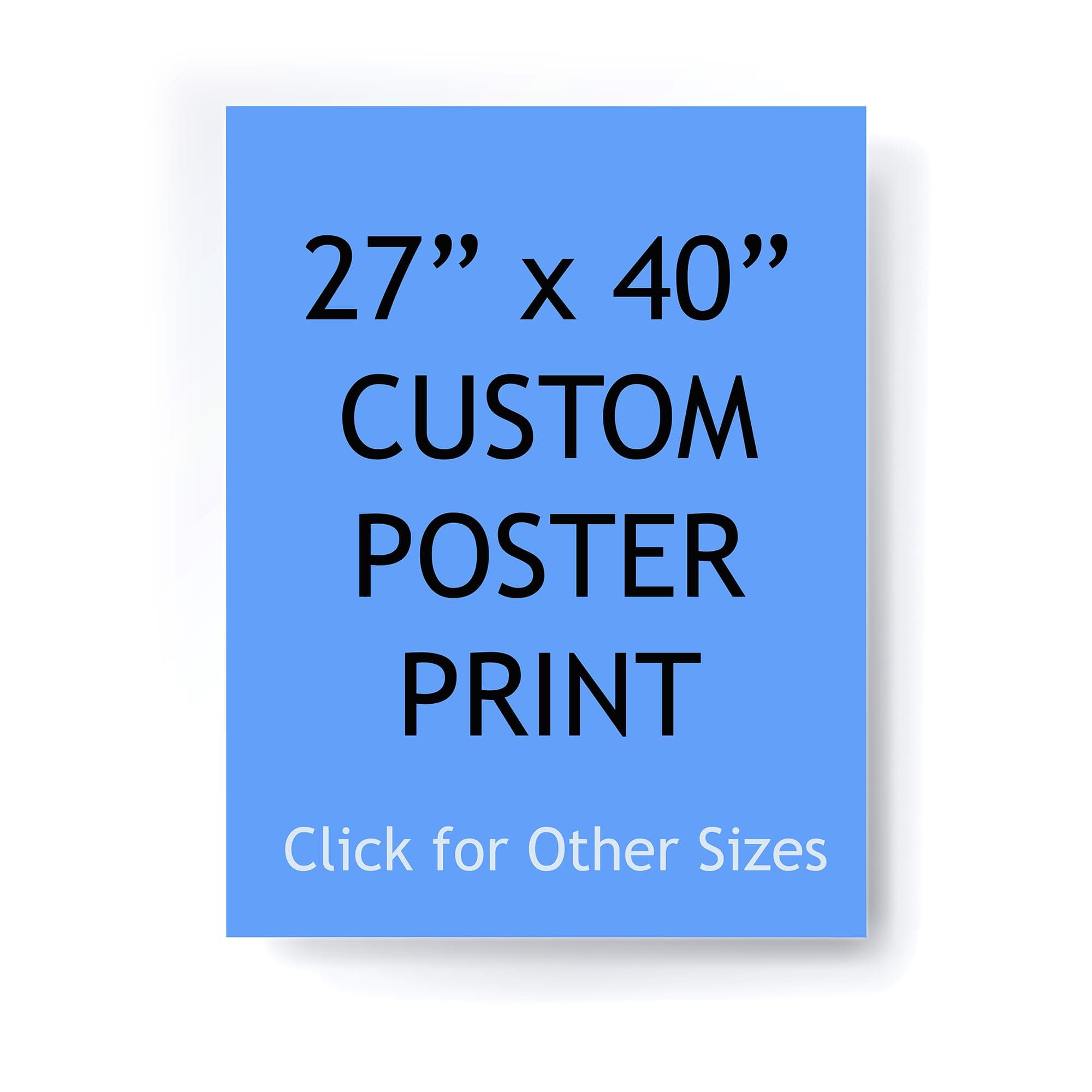 - Pera Print - Custom Poster Print - Upload Your Image/Photo - Personalized Photo Prints, Create Your Own Poster - Print Any Photos, Images - 27 x 40 inches