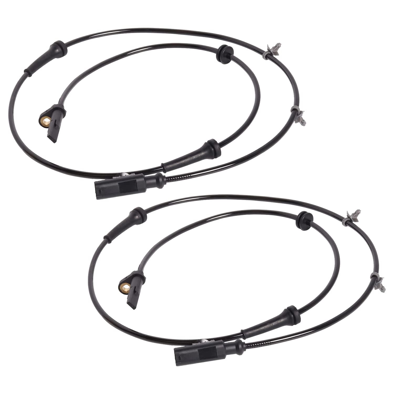 ENA Set of 2 Front Left Right ABS Wheel Speed Sensor Compatible with Nissan Versa Tiida 2007 2008 2009 2010 2011 2012 2013 2014 2015 2016 2017 2018 1.6L 1.8L Replacement for ALS1665 47910-EL00A