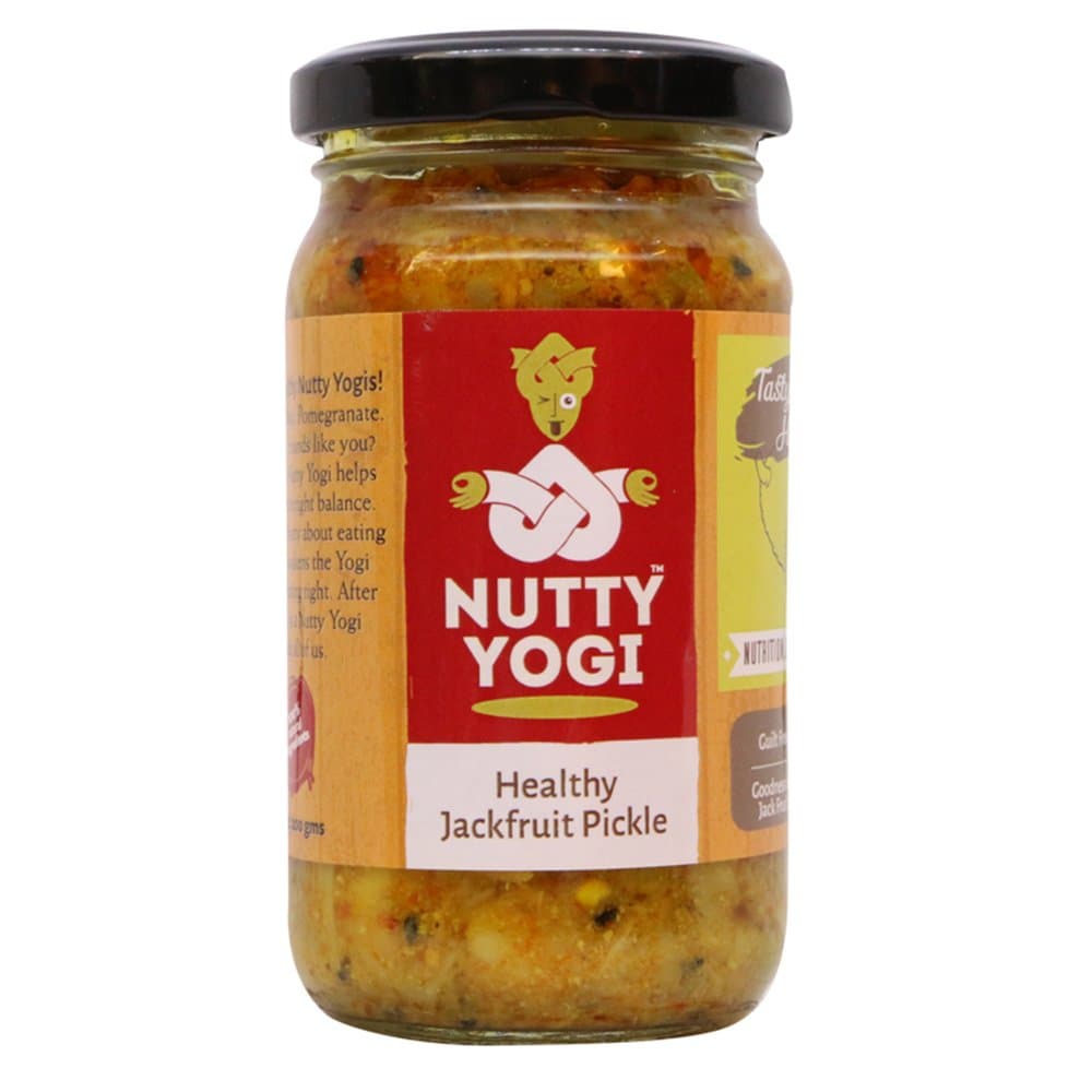 Nutty Yogi Healthy Jackfruit Pickle, 200 GMS