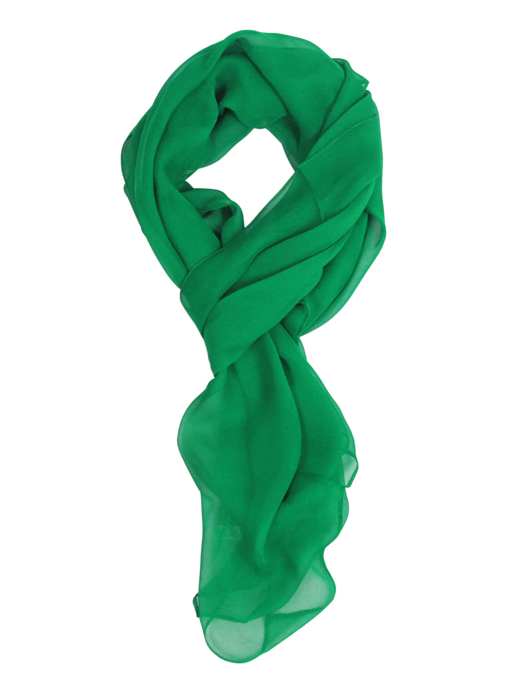 Long Chiffon Sheer Scarf For womens