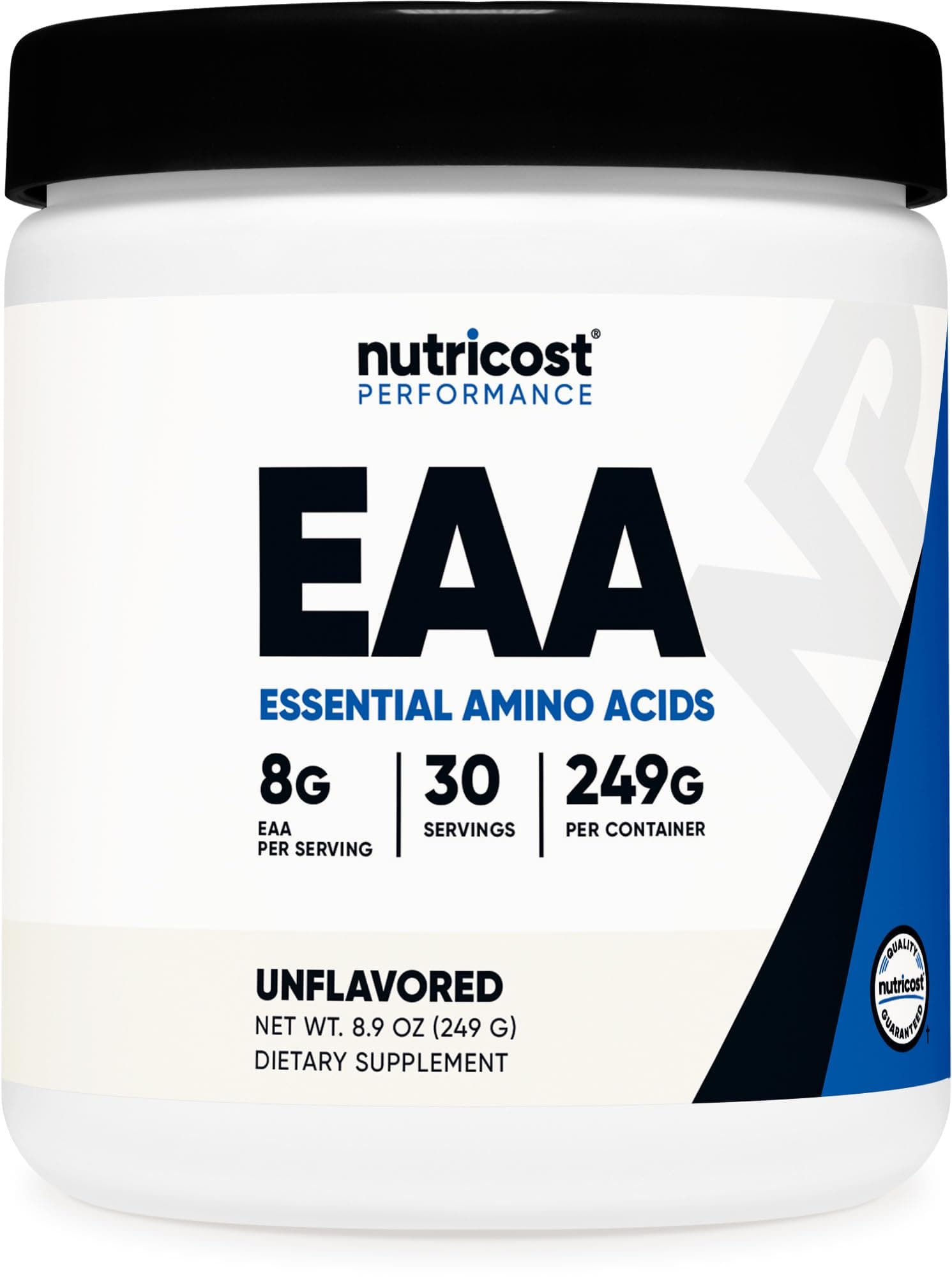 EAA Powder 30 Servings (Unflavored) - Essential Amino Acids - Non-GMO, Gluten Free, Vegetarian Friendly
