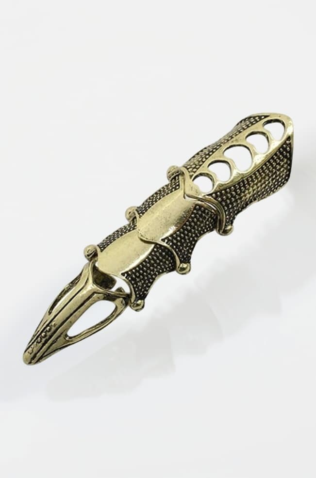 THE MEN THING Innovative Knuckle Full Finger Ring Collections | Adjustable Knuckle Joint Full Finger Ring for Men & Boys