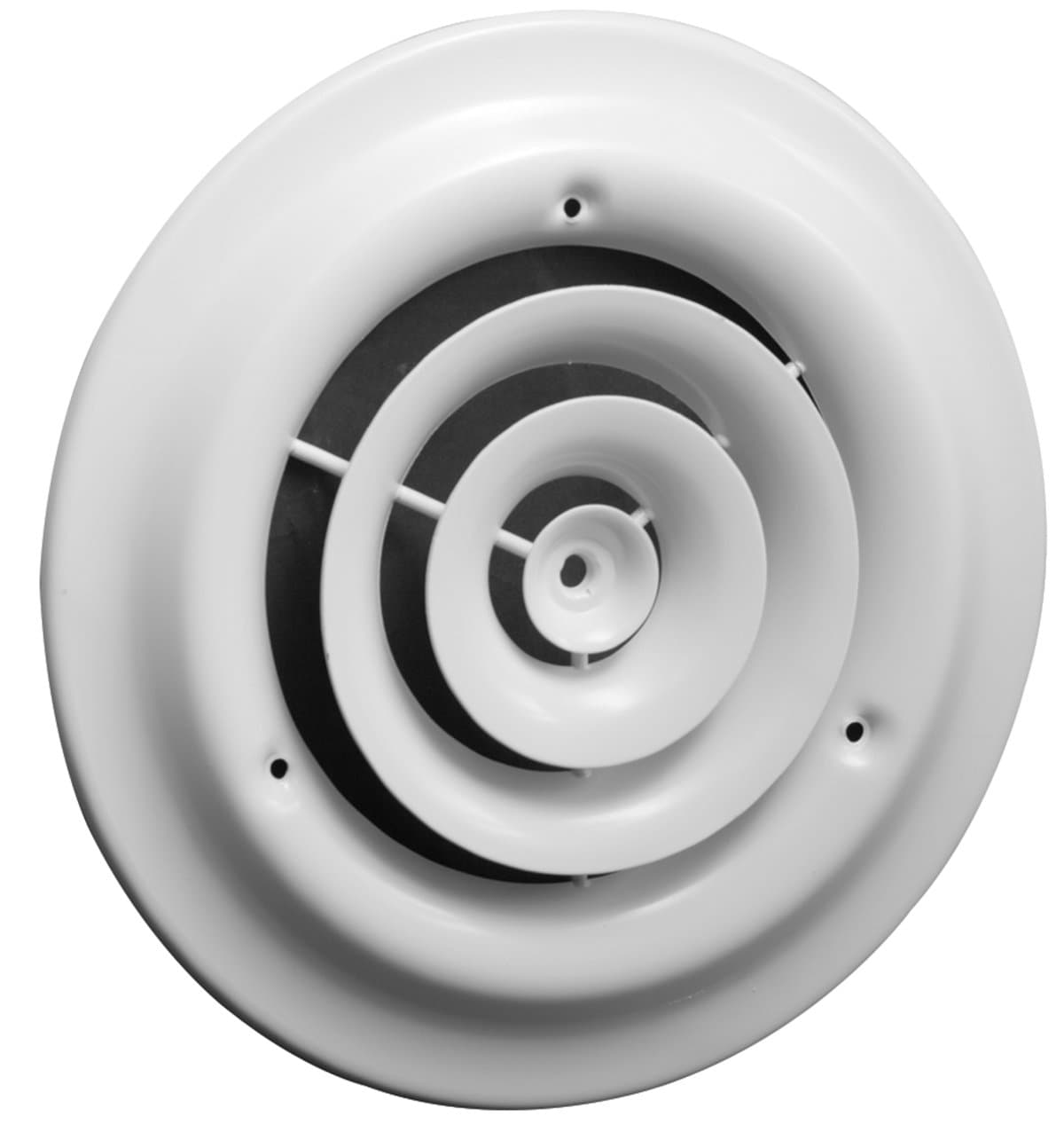 HVAC Premium10" Round Ceiling Diffuser - Easy Air Flow - Duct [White] [Outer Dimensions: 14"]
