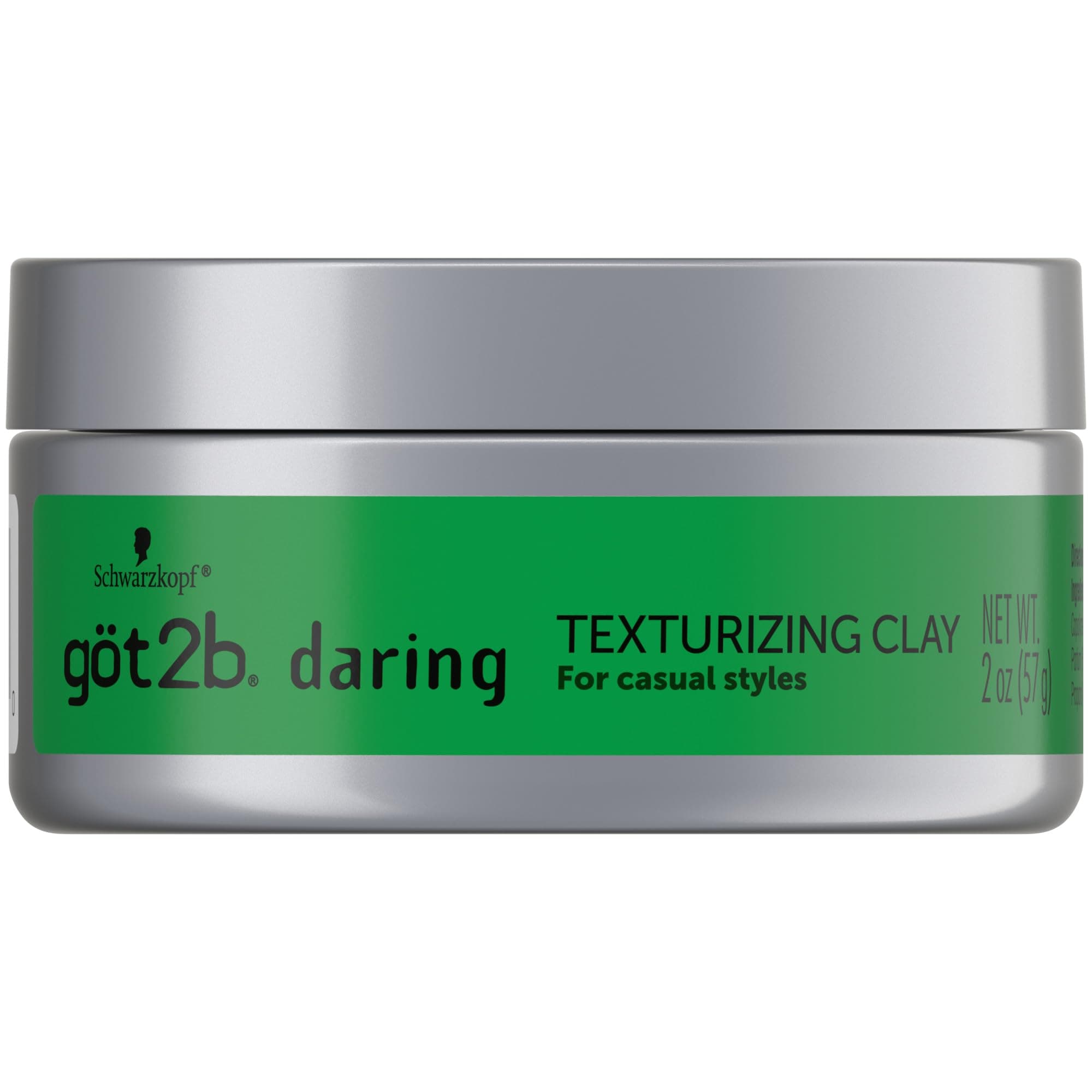 Daring Texturizing Clay, 2 Fl Oz, Matte Finish and High Hold Styling Hair Clay For Men and Women, Non-Greasy, Non-Sticky Hair Texturizer for Short to Medium Hair
