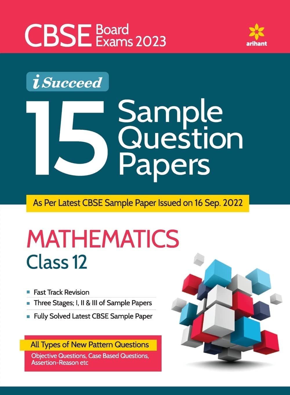 Cbse Board Exams 2023 I-Succeed 15 Sample Question Papers Mathematics Class 12th