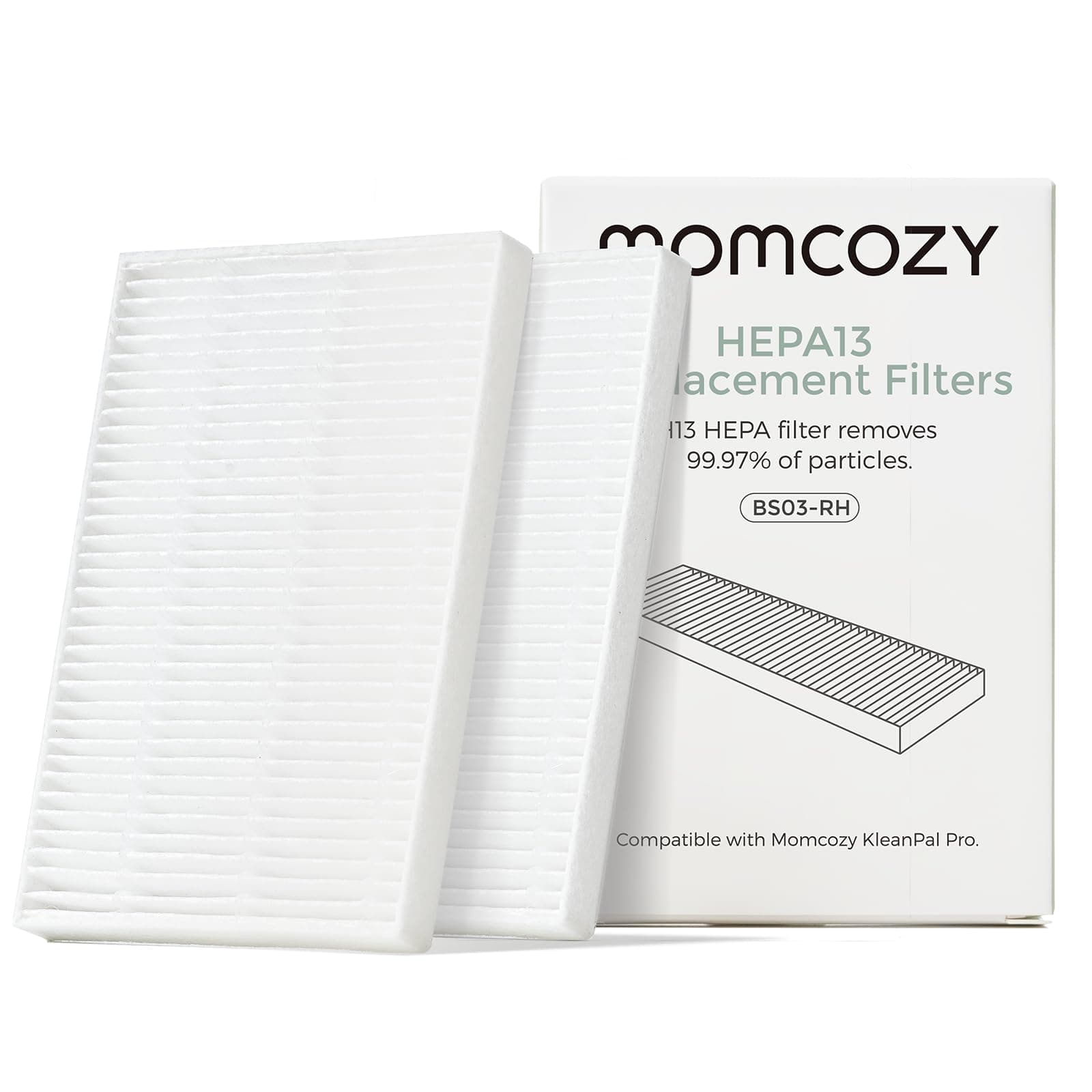 Momcozy Kleanpal Pro HEPA Replacement Filter (Bottle Washer) 2 Pack