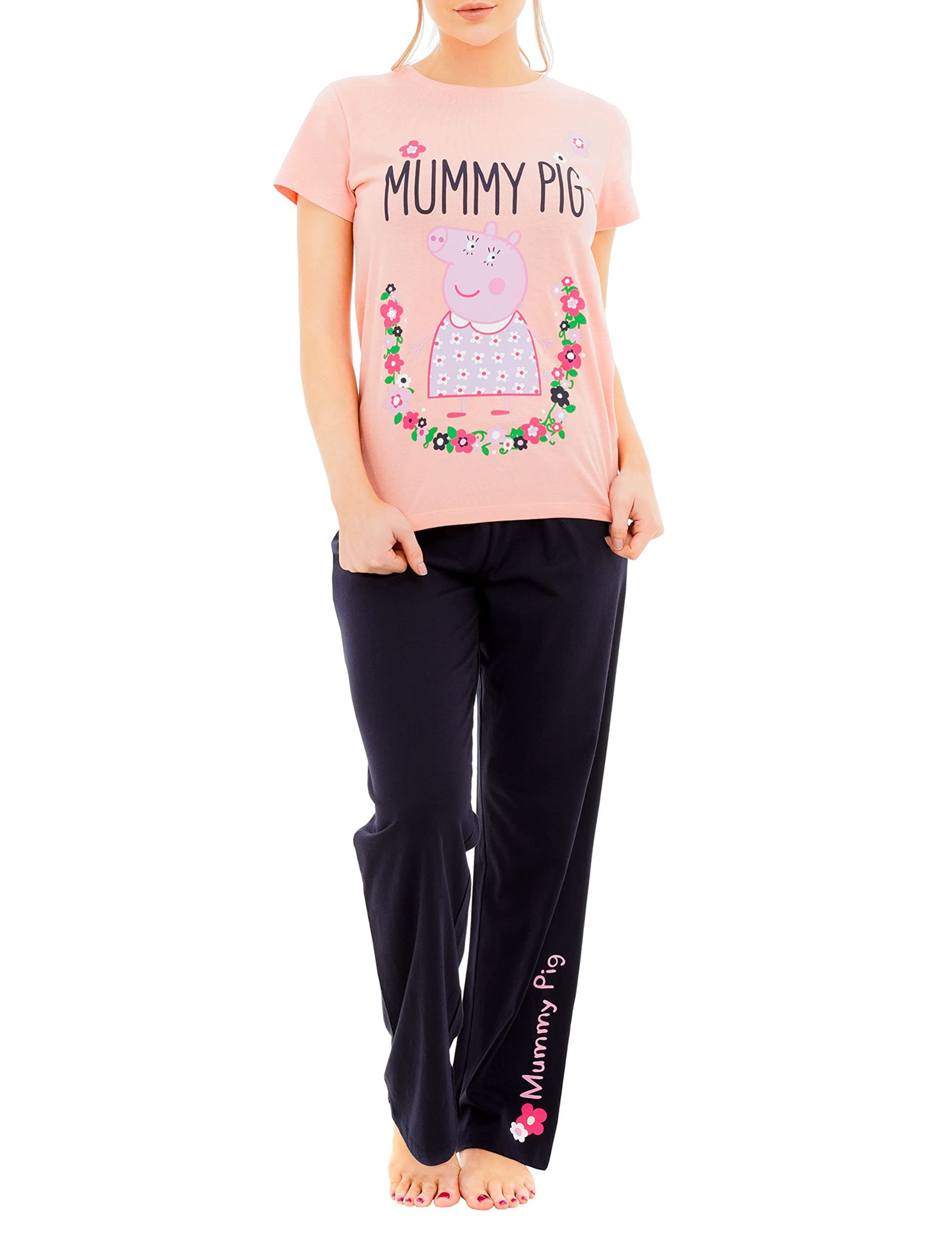 Peppa Pig Womens Mummy Pig Pyjamas