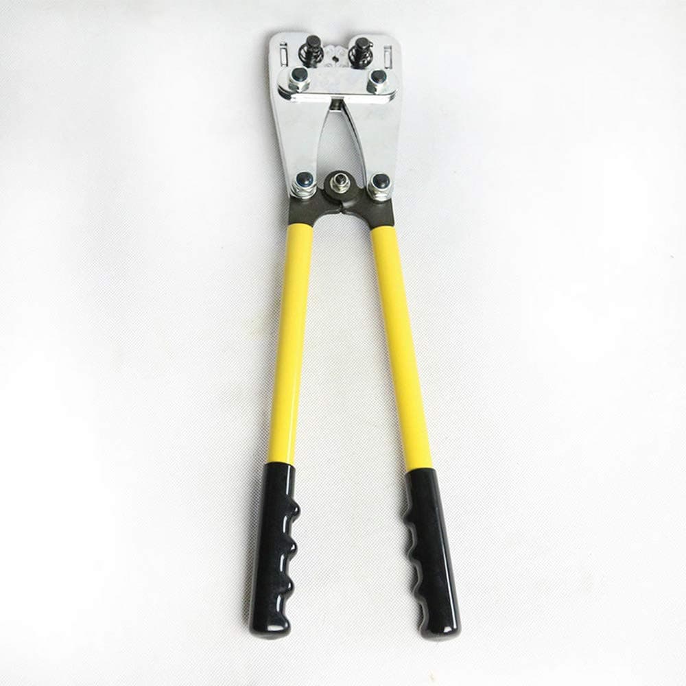 VBVA Wire Crimping Cold-Pressed Terminal Crimping Tools Copper-Aluminum Bare Terminal Mechanical Strength Crimping Manual Crimping Pliers