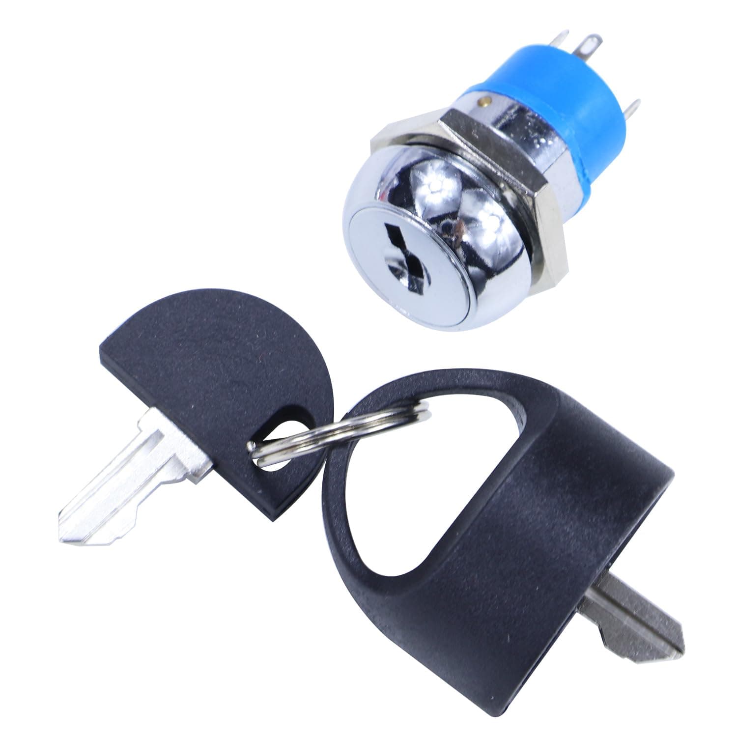 Ignition Starter On Off Switch and Easy Pull Key for Pride GoGo Mobility Scooter Key for Go-Go Sport Elite Traveller Ultra Pride Victory Zero Turn Legend Power Wheel Chairs Accessories