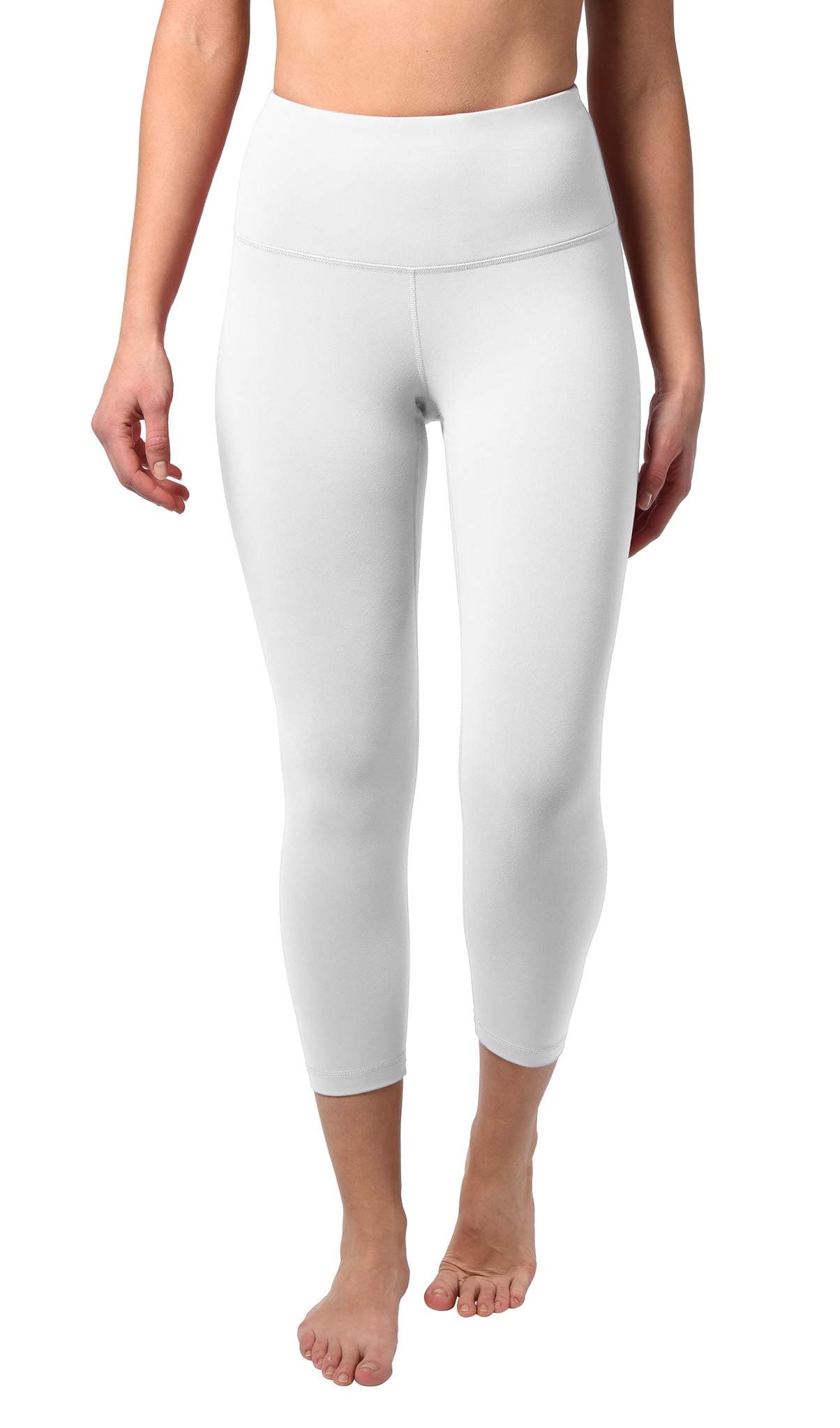 High Waist Squat Proof Capris - 22” Interlink Workout Capris