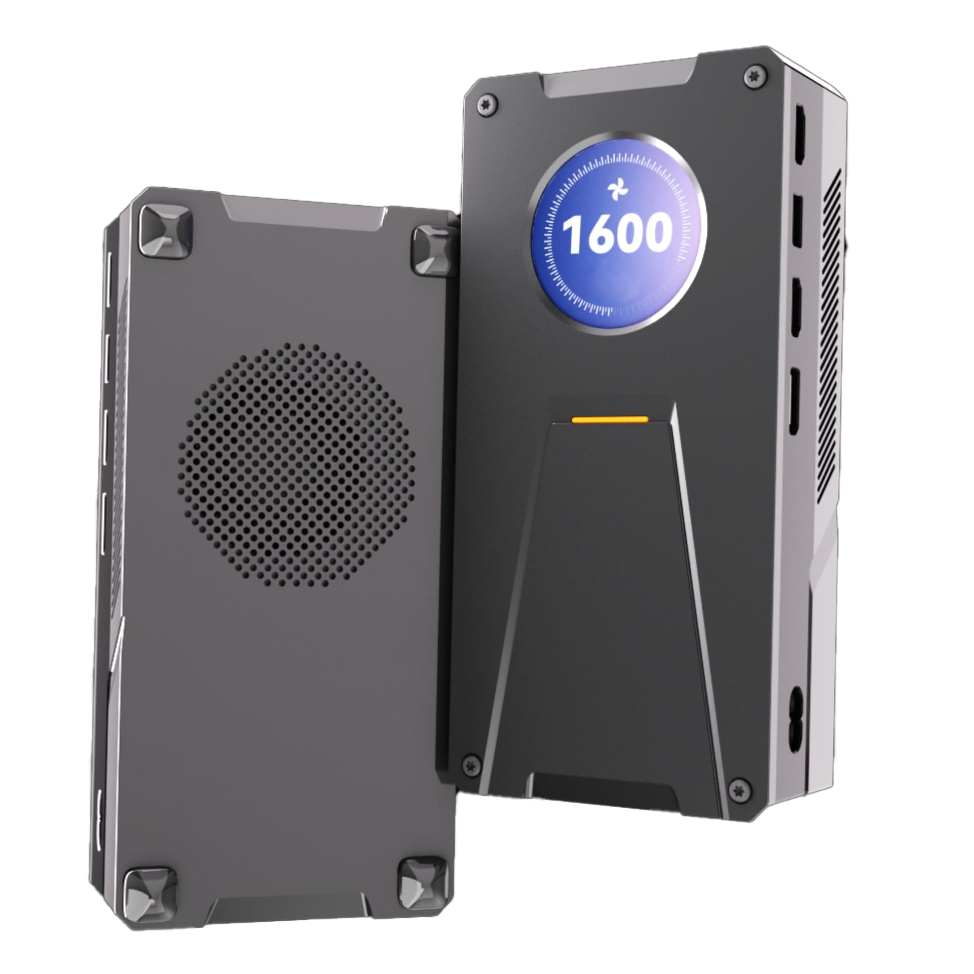 RTX4060 External GPU, GDDR6 8GB ，OCUlink/USB4/Thunderbolt3 4 5, 240W GAn Power, LCD Screen, Upgradable GPU Dock ，egpu