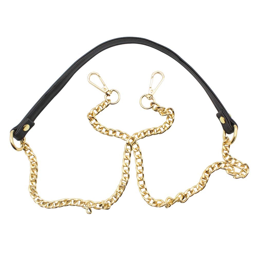 YapitHome 120 cm Gold Bag Chain Bag Strap Replacement Replacement Handbag Straps Bag Making Supplies for Women Handbag Purse Crossbody or Shoulder Bag