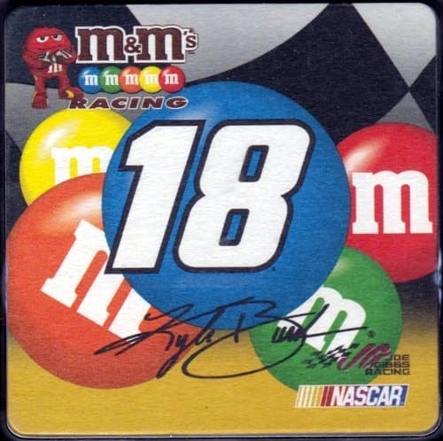 Nascar 18 Kyle Busch Premium Coasters Set (10 pack)