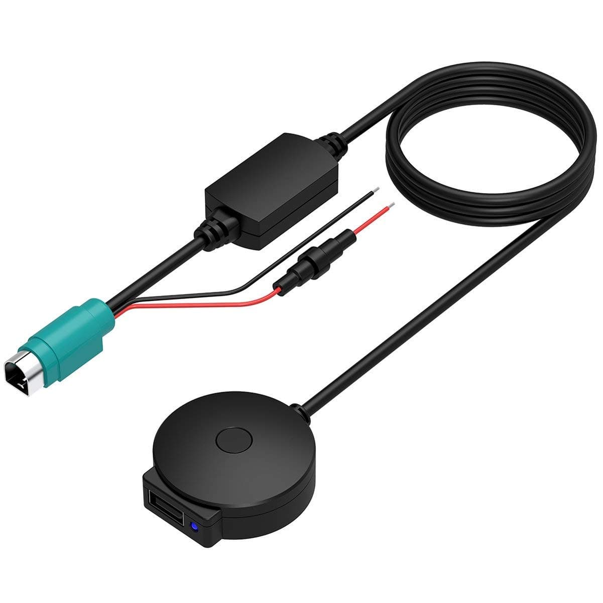 Bluetooth USB Audio Music AUX Car Cable Adapter for Alpine ALP-KCE-236B